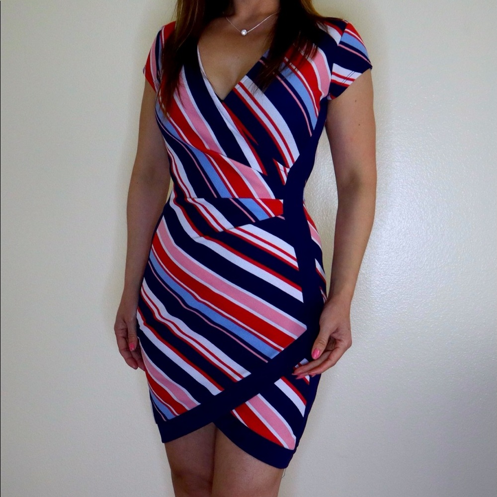 Colorful Striped Dress